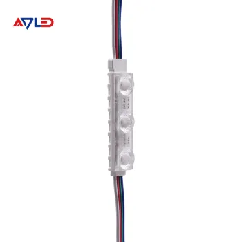 UL Certified 1W 12V RGB LED Module with IP68 Protection and 175° Beam Angle for Advertising Signs