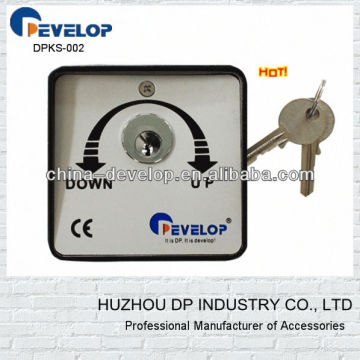 AC key switch for tubular motor