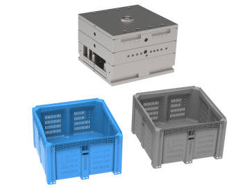 Plastic Pallet Box Container Mold for Fruit Crates