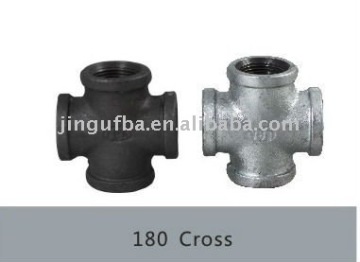 malleable iron pipe fittings/Cross