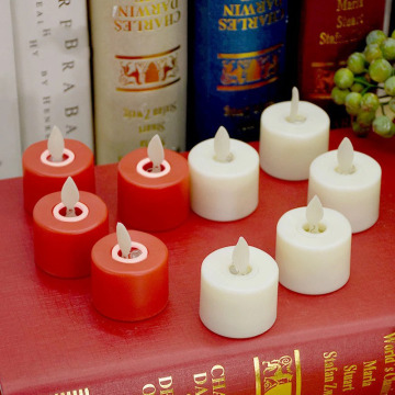 เทียนทีไลท์ LED พลาสติกสำหรับตกแต่งบ้าน