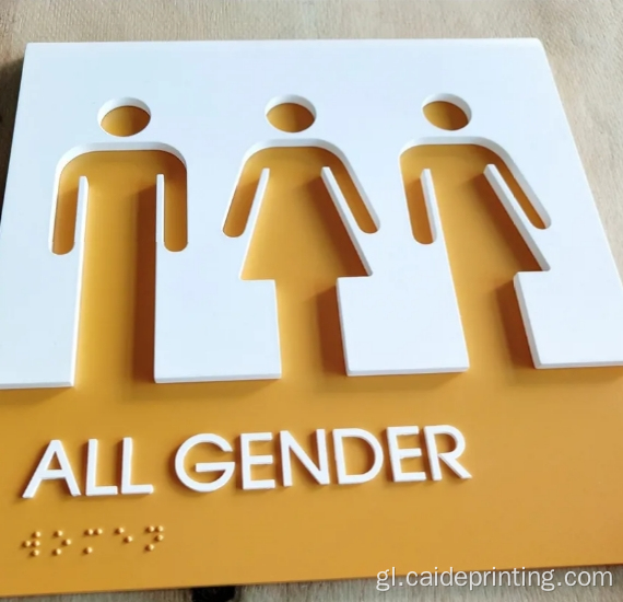 304 SS Color Tactil Braille Plate