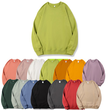 Custom Logo Oversize Fashionable 320g Combed Cotton Men Women Sweatshirt Pullover Hoodie
