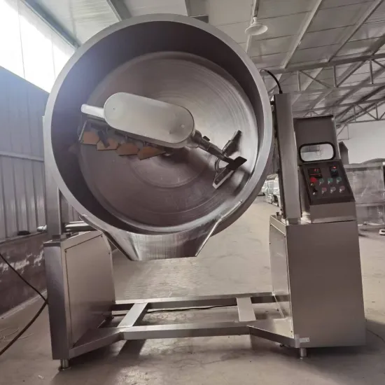 Automatic Meat Food Sauce Cooking Mixer with Jacketed Kettle