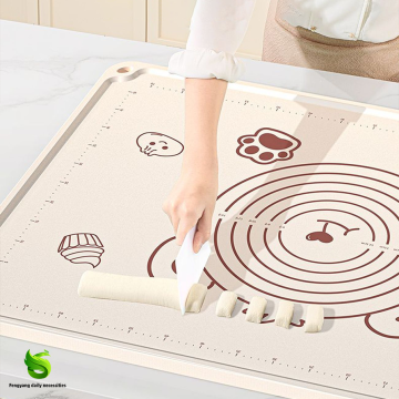 Ergonomic Thick Silicone Noodle Pad for Food Preparation