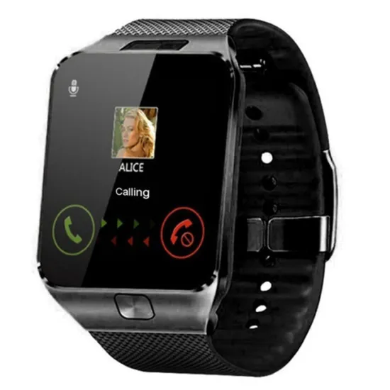 HD Touchscreen Multifunction Smartwatch with Sports Mode, SIM Card Slot - Compatible with Android & iOS