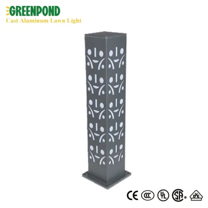 Grey Cast Aluminum Lawn Light Waterproof IP65