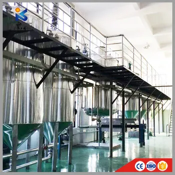 Edible Oil Refinery Cottonseed Oil Refining Mill Crude Palm Oil Refinery Plant