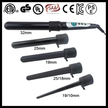 2015 most popular promotional gifts beauty 5p interchangeable curling wands as seen on tv