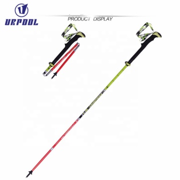 Folding Shock-Resistant Adjustable Trekking Poles for Hiking and Climbing