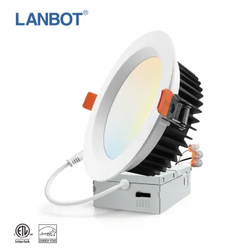 High Lumen LED Recessed Downlights: 12W, 24W, 30W, and 40W Options with UGR19 Rating, Anti-GLare Design for Optimal Illumination