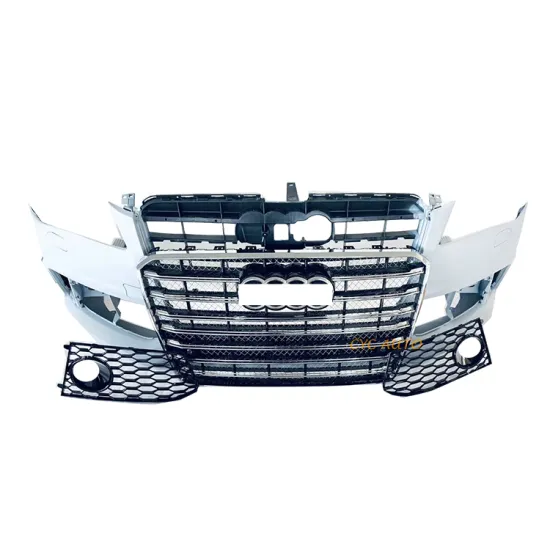 W12 D4 A8 Front Bumper Car Accessories Bodykit with Grille for Audi A8 2011-2012-2014