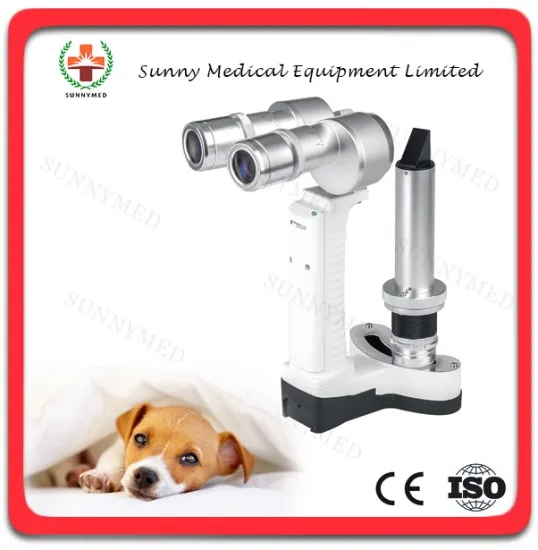 SY-V006 Vet ophthalmic examination equipment portable slit lamp
