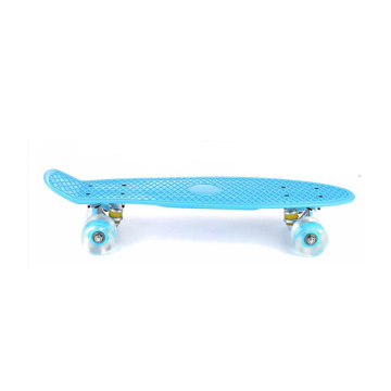 22 Inches Four-wheel Mini Longboard Surfboard Skateboard With Led Flashing Wheels