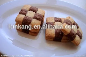 Small double color fortune cookie biscuit making machine