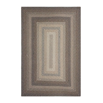 large size braided woven wool living room rugs