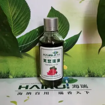 For Daily products Flavor / Food and tobacco flavours/ Organic Geranium oil