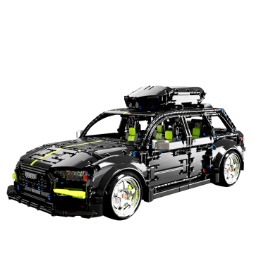 1:10 Scale RS6 Avant Racing Car Estate Wagon Static Technic MOC Bricks Building Blocks Toy