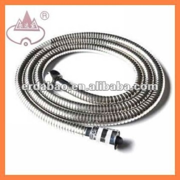 chrome plated flexible Stainless steel shower hose