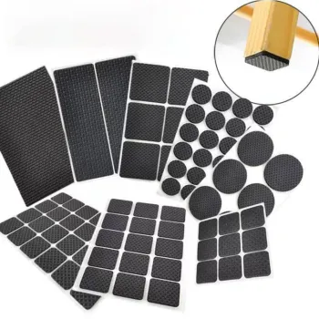 White EVA Foot Mat with Black Plaid Rubber Protection Mat