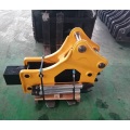 Excavator With Hydraulic Breaker Hammer Side Type