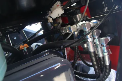 AW85G Mini Rice Harvester Combine Harvester