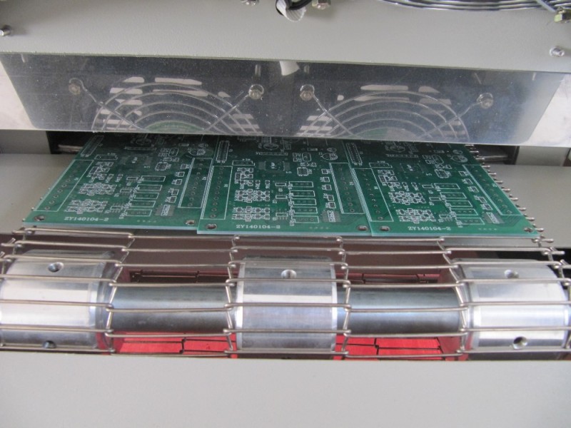 Stable Super Effective T-961 LCD Touch Display Infrared IC Heater Hot Air SMT Reflow Soldering Oven for PCB