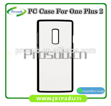 sublimation heat transfer plastic blank diy cell phone case cover skin for SFP-one plus 2