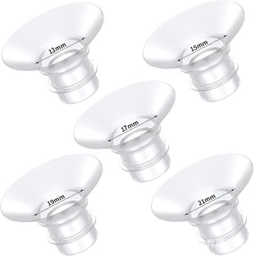 Fricots de tire-lait en silicone transparent de 13 mm à 24 mm