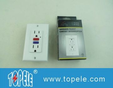 125v Tamper Resistant Ul Standard Commercial Duplex Gfci Receptacles With Led Indicator Light