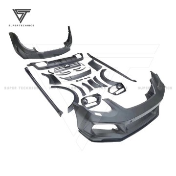Half Carbon Fiber Wide Body Kits for Porsche Panamera 971