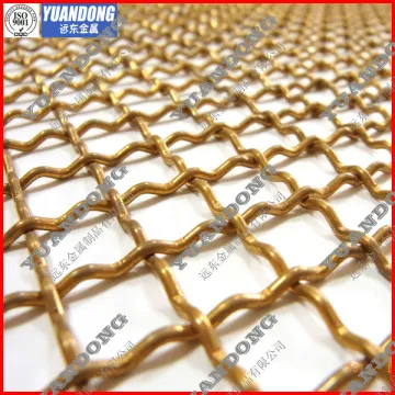 Brass Crimped Wire Mesh