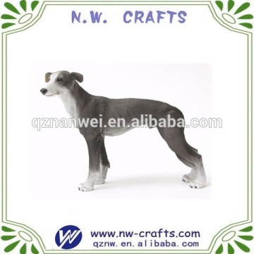 Polyresin lifesize dog statue