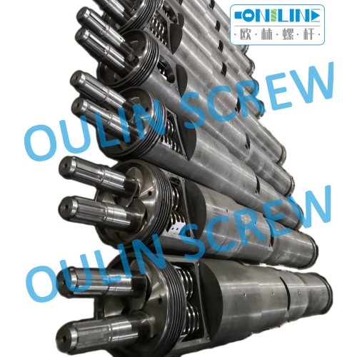 Jwell 80/156 Twin Conical Screw and Barrel for PVC Pipe