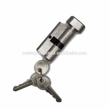 Brass material door lock cylinder euro lock cylinder knob cylinder in different sizes