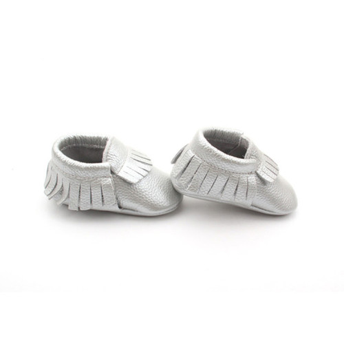 Bạc cho bé sơ sinh da moccasin unisex