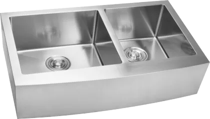 Stainless Steel Double Bowl Apron Handmade Kitchen Sink