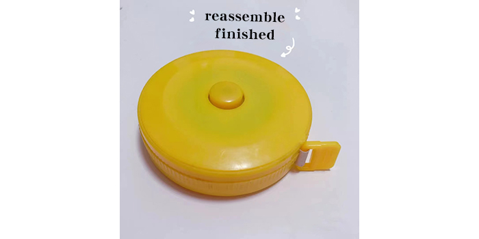 Reassamble for tape measure is finished