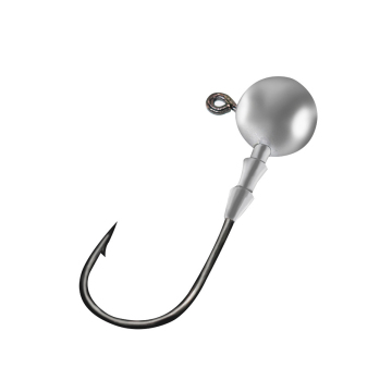 High Quality Carbon Steel Soft Lure Hooks & Round Jigheads for Fishing