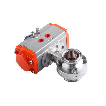 Food-Grade Stainless Steel 304/316L Clamps: Quick Installation Solutions for Sanitary Pneumatic Actuators and Butterfly Valves
