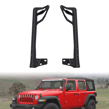 Windschutzscheibenrahmen Montageklammer für eine 52 -Zoll -LED -Lichtstange - Jeep Wrangler JK 2007-2017