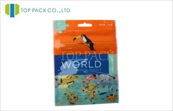 Custom Stand Up Pouch With Ziplock For Plastic Toy , Colored Zip Lock Bags