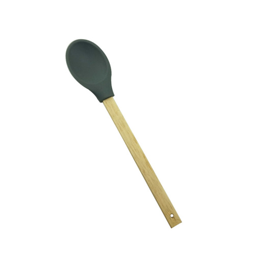 rubber small silicone spoon cooking spatula