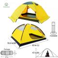 Aupterlead 2 человека сверхлегкий rackpacking tent Double Layer