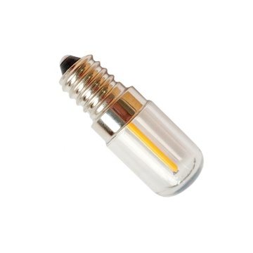 1W Dimmable DC12V-230V Warm White 3000K E12/E14 LED Filament Refrigerator Bulb