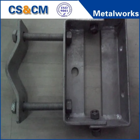 sheet metal stamping part OEM HDG sheet metal fabrication Antenna Mounting Bracket