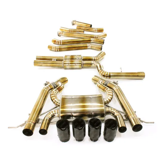 3" Equal Length Pipe Downpipe for BMW S58 M3 M4 G80 G82 3.0T Exhaust Pipe