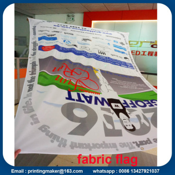 Knitted Polyester Custom Flag Printing