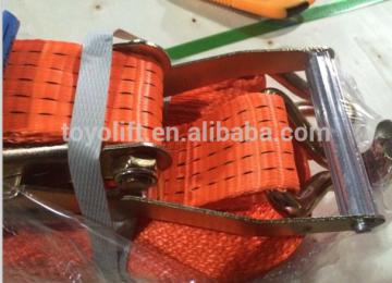 TOYO 2'' cargo lashing belt /ratchet straps/ratchet tie down                        
                                                Quality Assured
