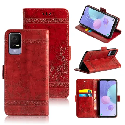 Side Buckle Luxury Mobile Phone Case for TCL Phones